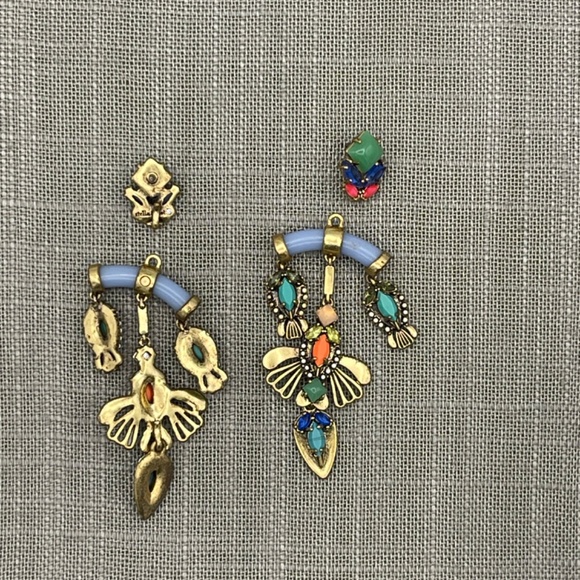 Stella And Dot Pierced Post Dangle Chandelier Stud Earrings - Picture 6 of 9